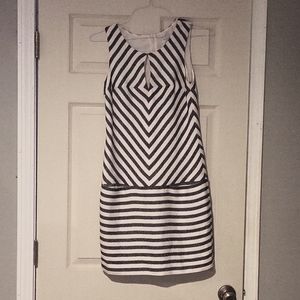 Trina Turk dress black and white